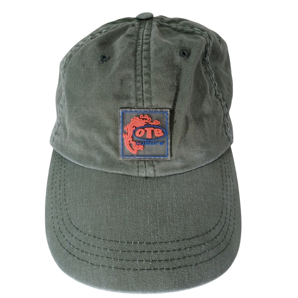 OTB‎ Empire Olive Green Baseball Cap Hat Adjustable Strapback
